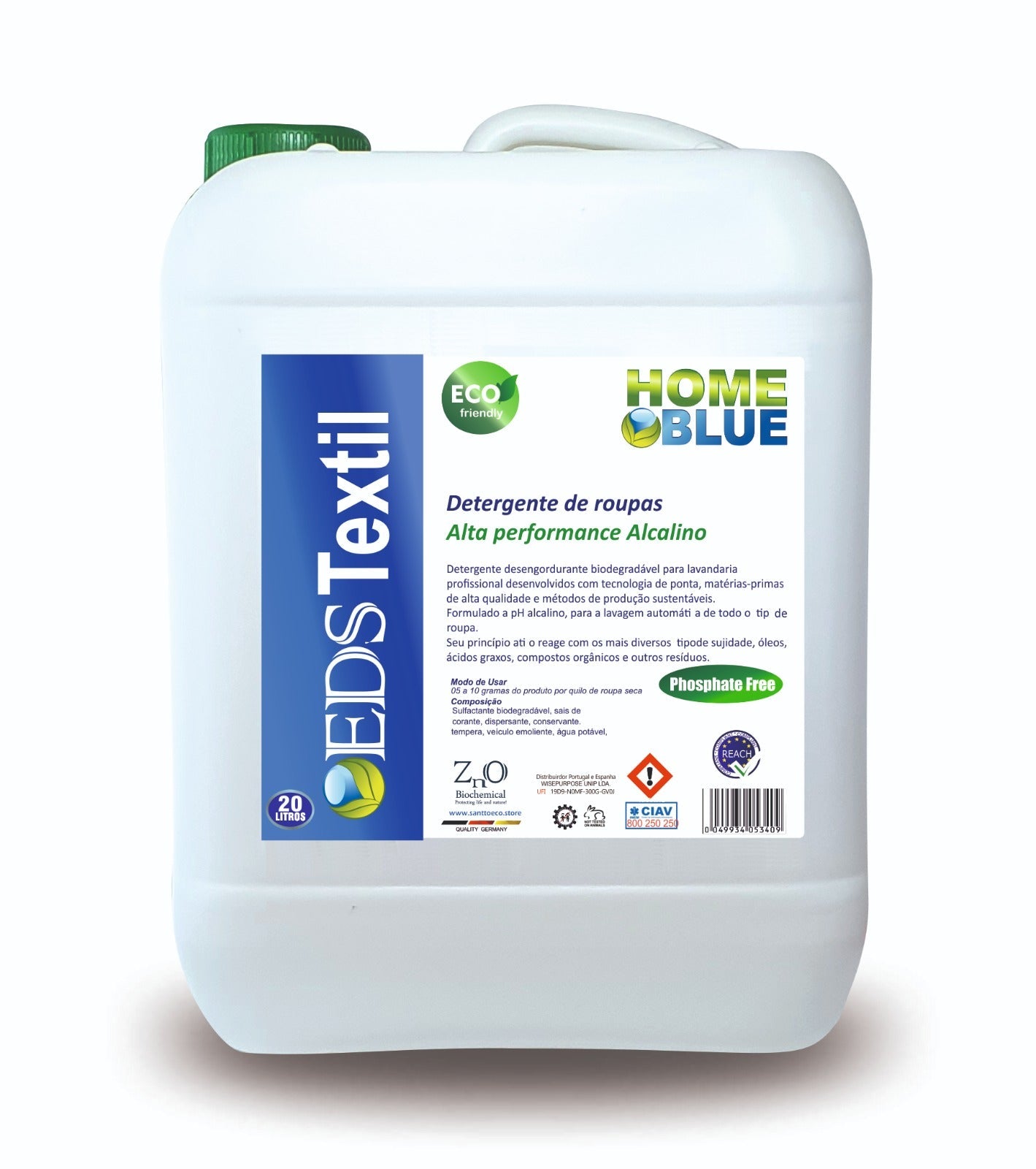 Home Blue Detergente EDS Textil Profissional