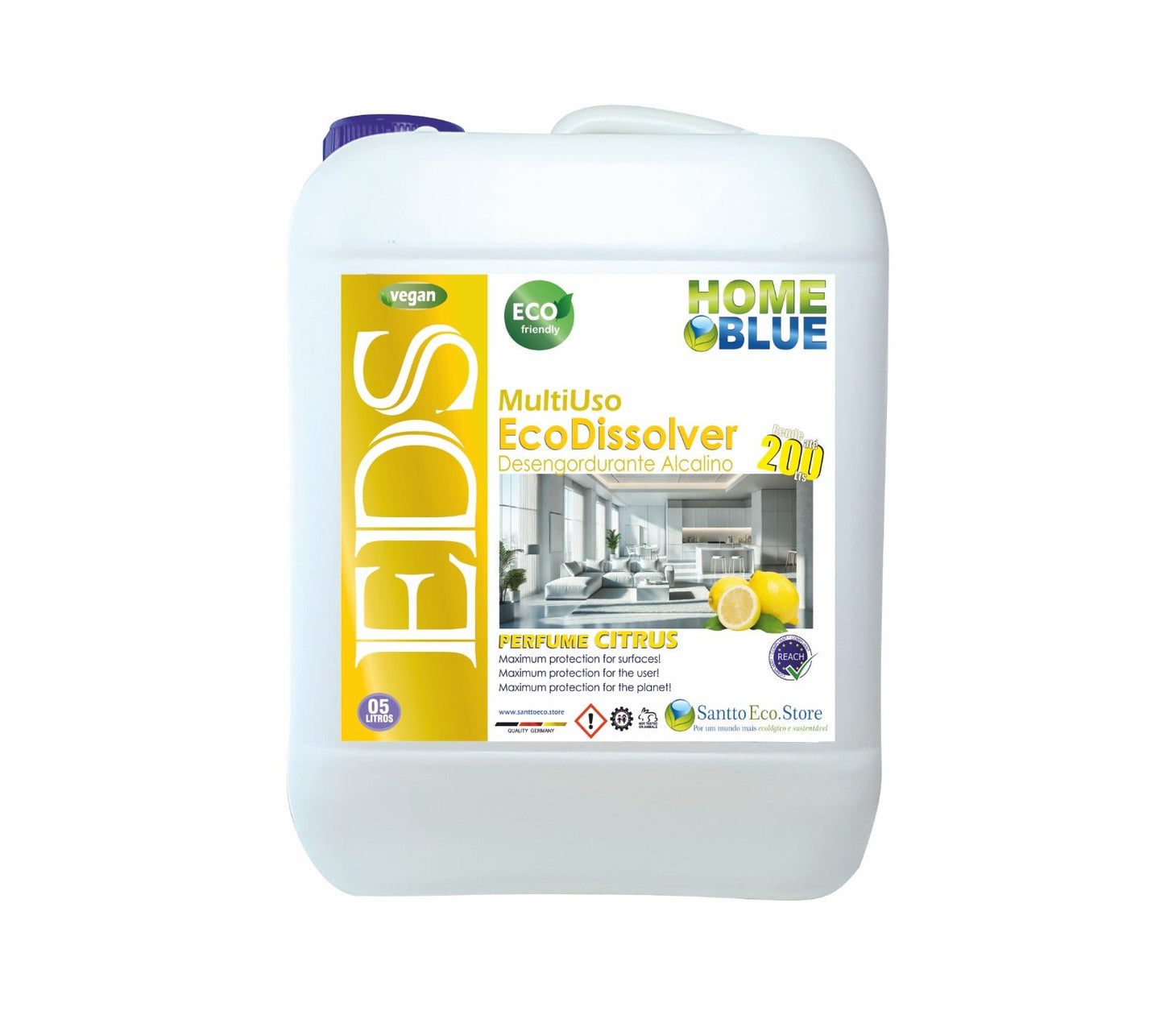 Home Blue Multiuso Ecodissolver Citrus