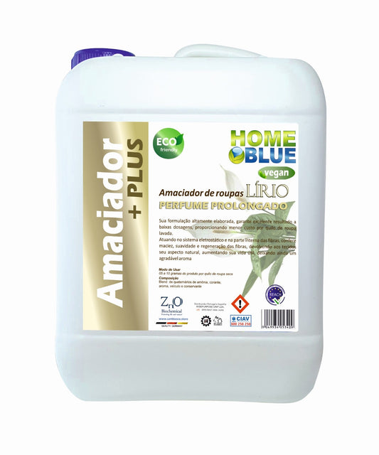 Home Blue Amaciador de Roupas Perfume Prolongado Lirios