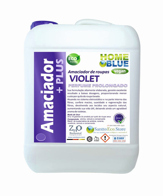 Home Blue Amaciador de Roupas Perfume Prolongado Viollet