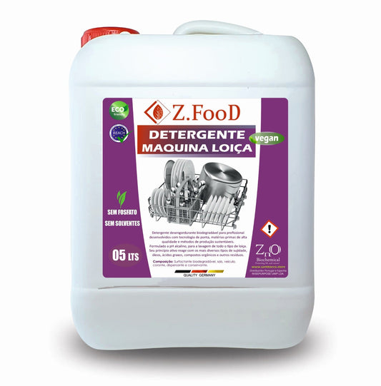 Z. Food Detergente para Maquina de Lavar
